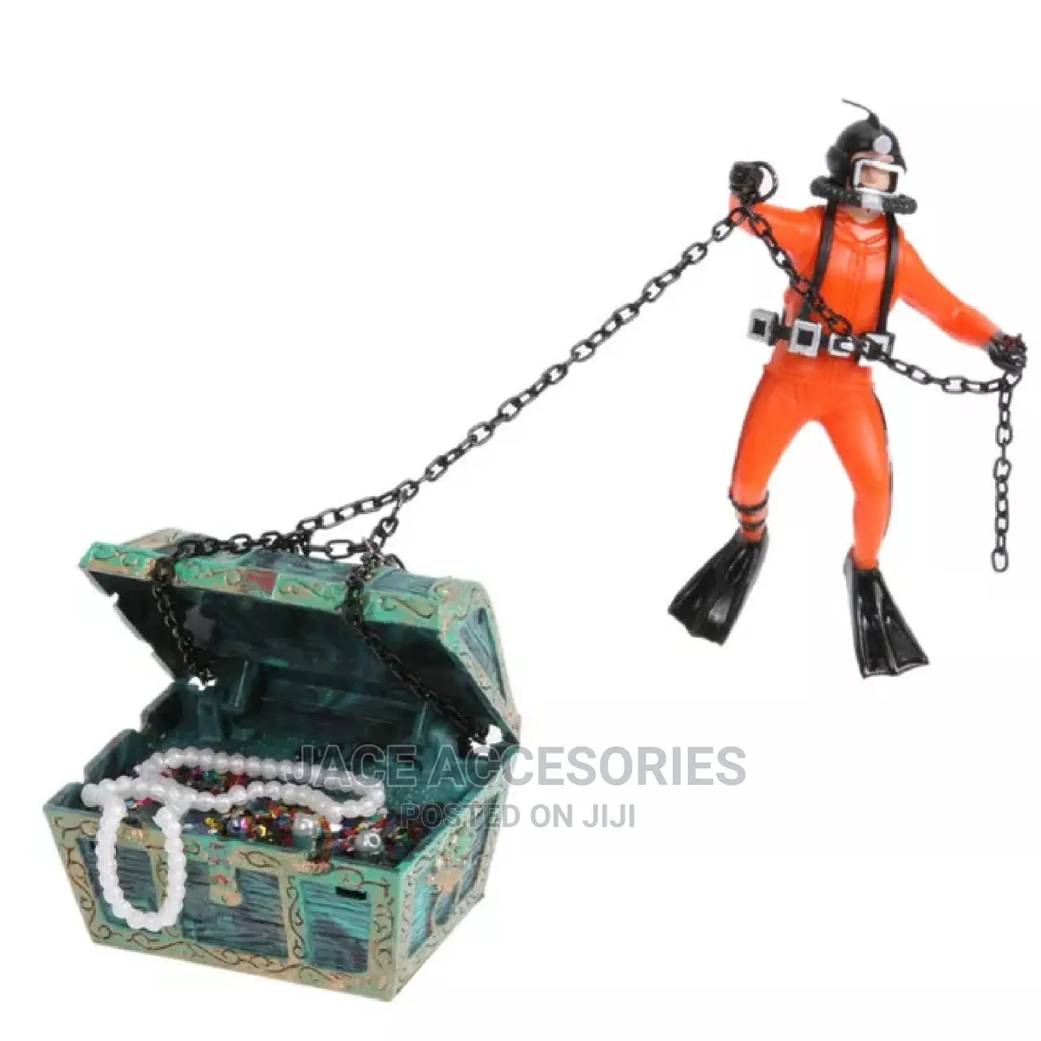 Frogman Acquarium Decoration
