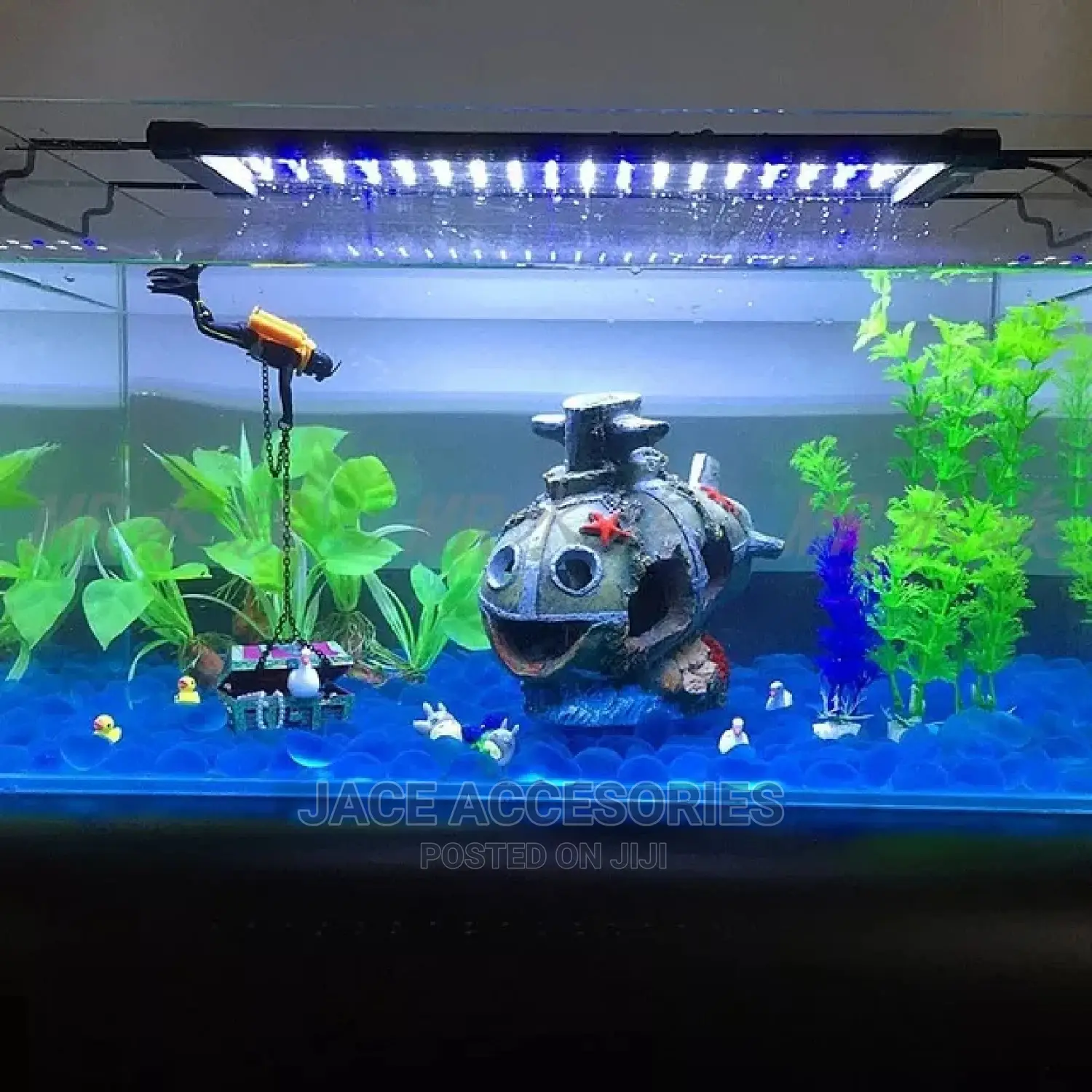 Frogman Acquarium Decoration