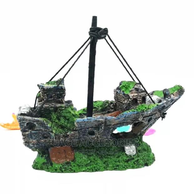 Shipwreck Acquarium Decoration