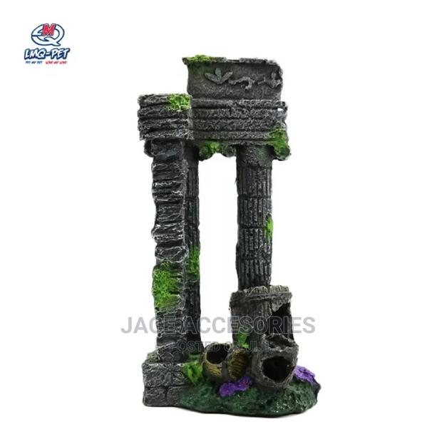 Acquarium Ancient Castle Decoration - thumbnail 3