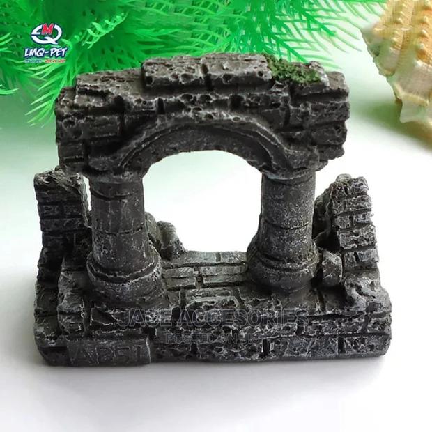 Acquarium Ancient Castle Decoration - thumbnail 4