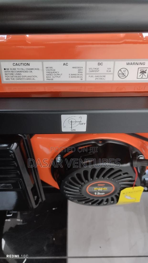 Generator 7kva - Hisaki Hk6500 - thumbnail 2