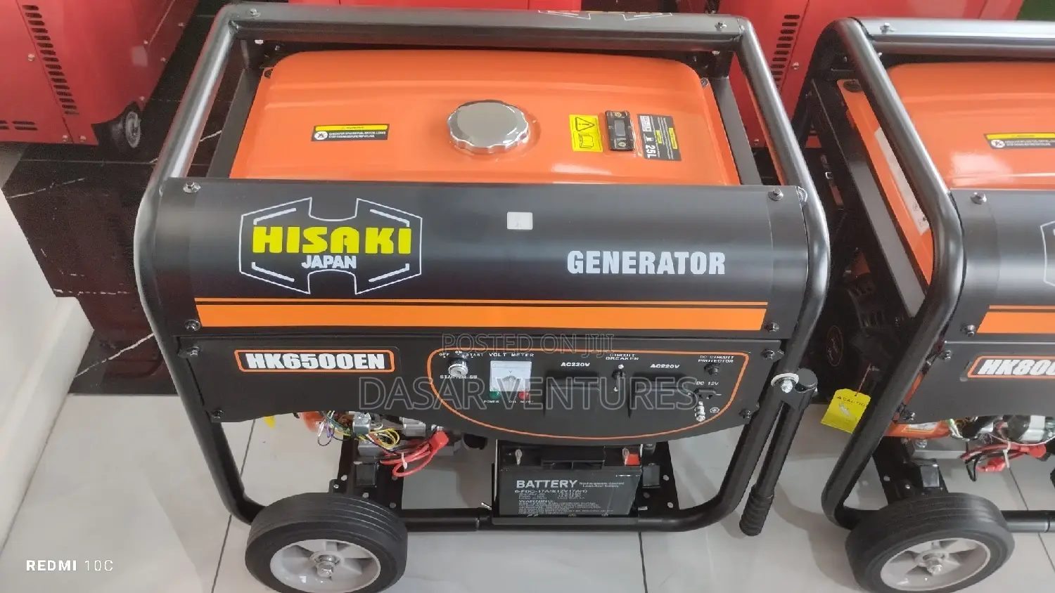 Generator 7kva - Hisaki Hk6500