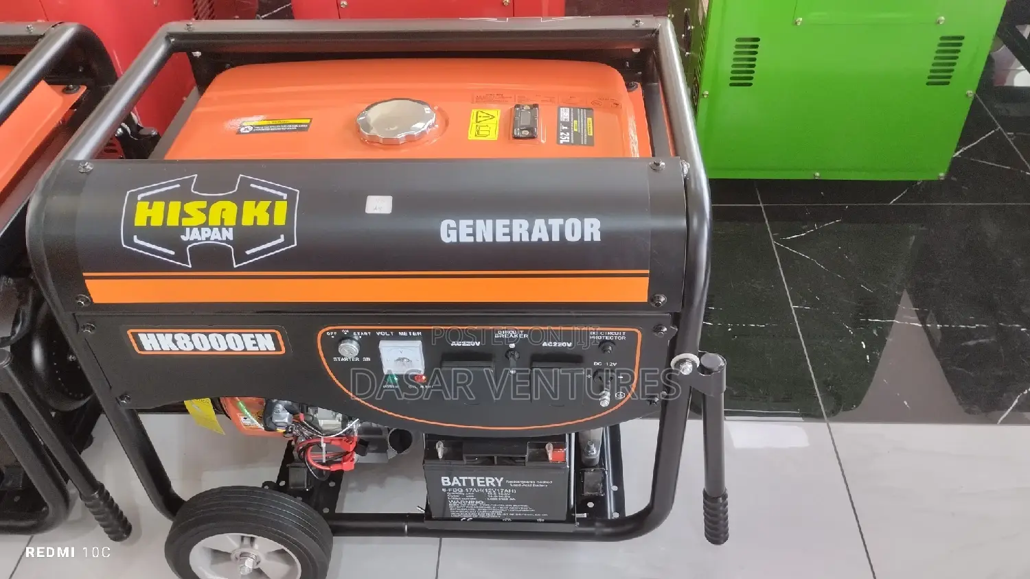 Hisaki Generator 8kva