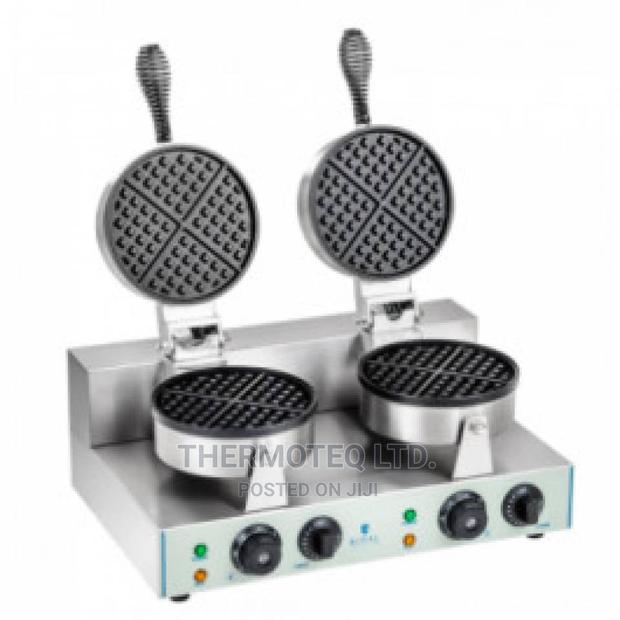 Commercial Double Waffle Maker