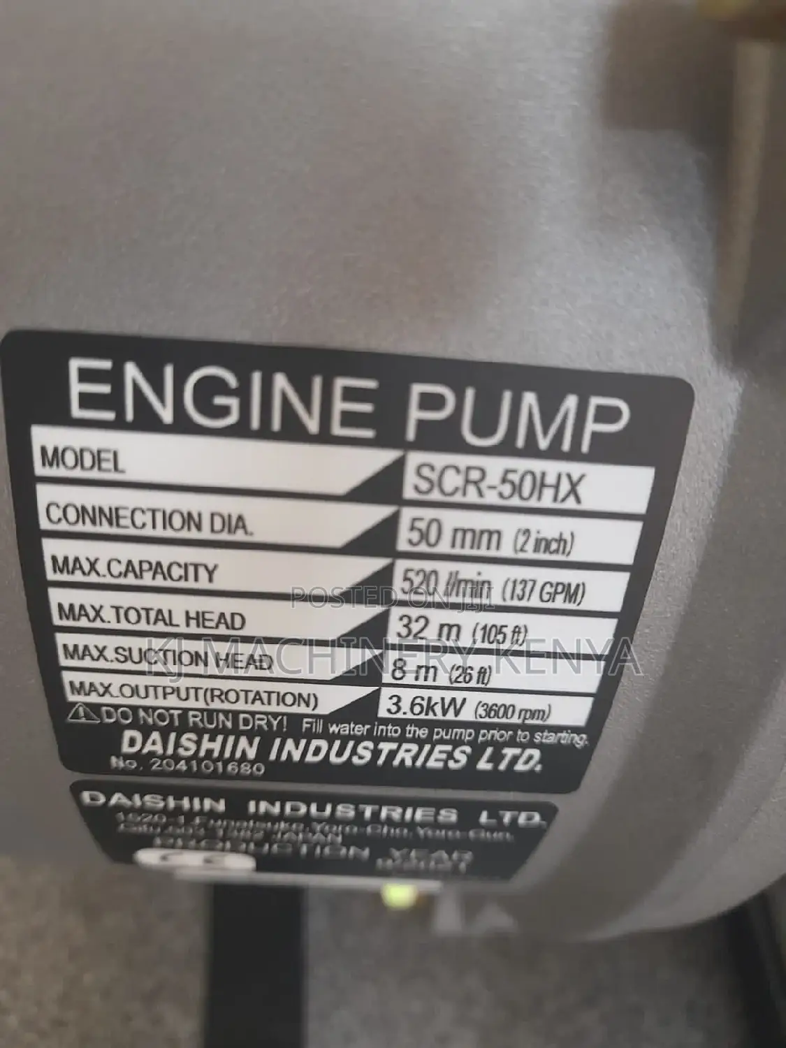 Quality Honda Water Pumps Both 2" 3" Low and High Pressure