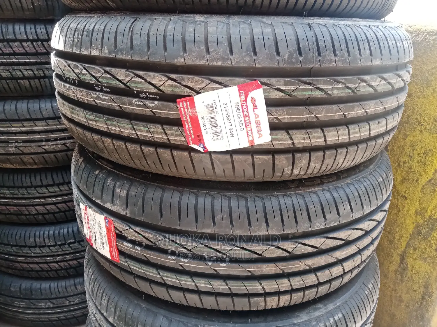 215/55r17 Lassa Tyre Made in Turkey