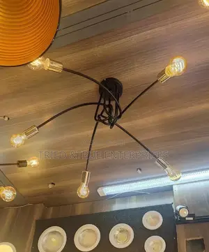 5arm Filament Chandelier