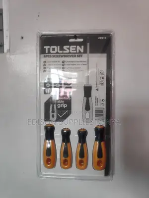 Screwdriver Set With Magnetic Tips 4pcs Tolsen Heavy Duty