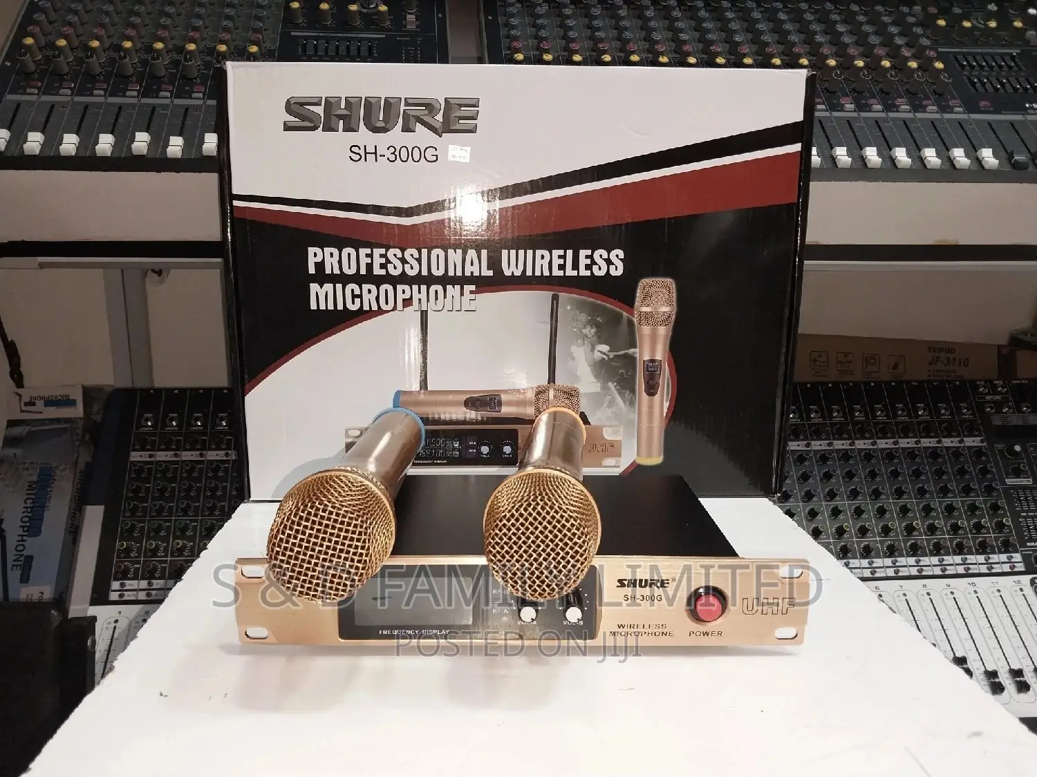 Shure SH 300G Wireless Microphone