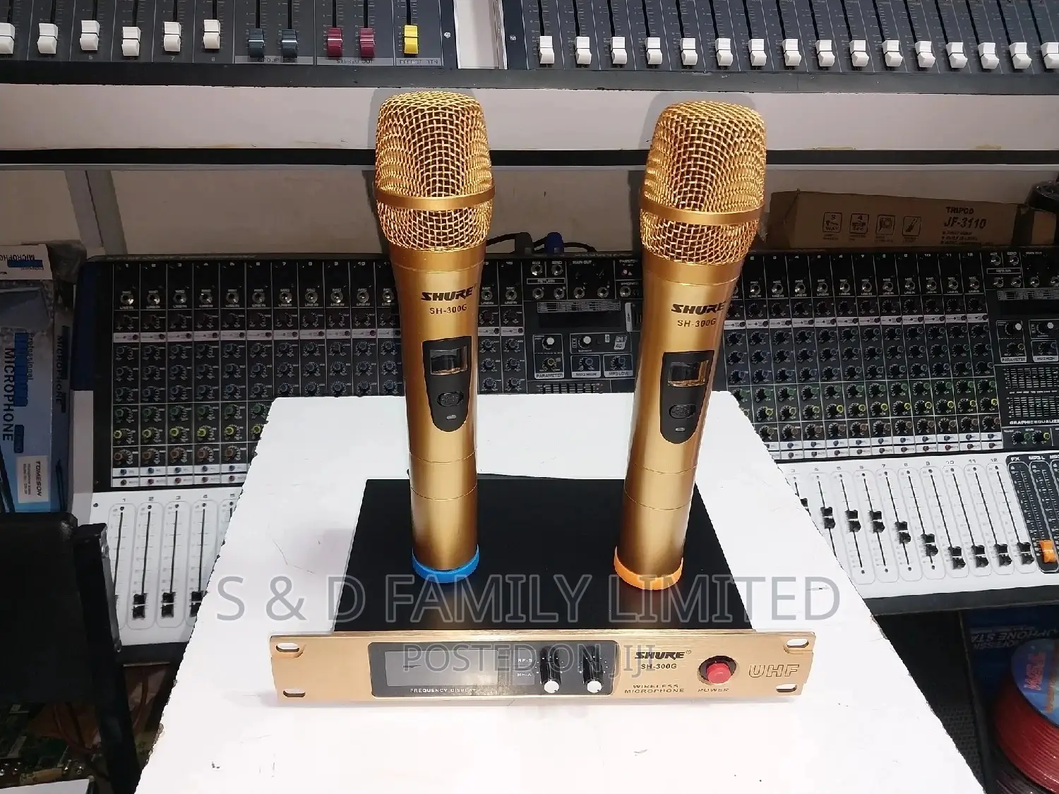Shure SH 300G Wireless Microphone