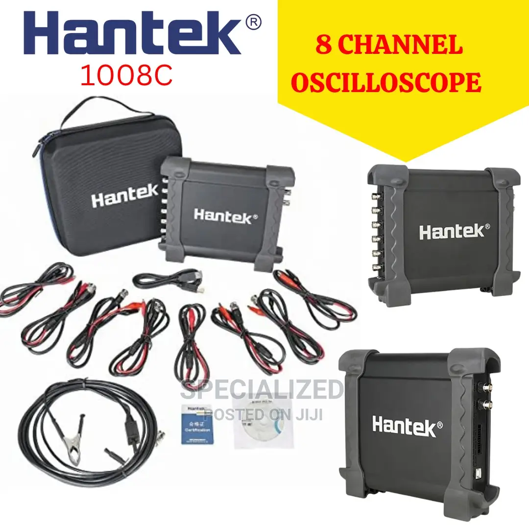 8 Channel Hantek Oscilloscope
