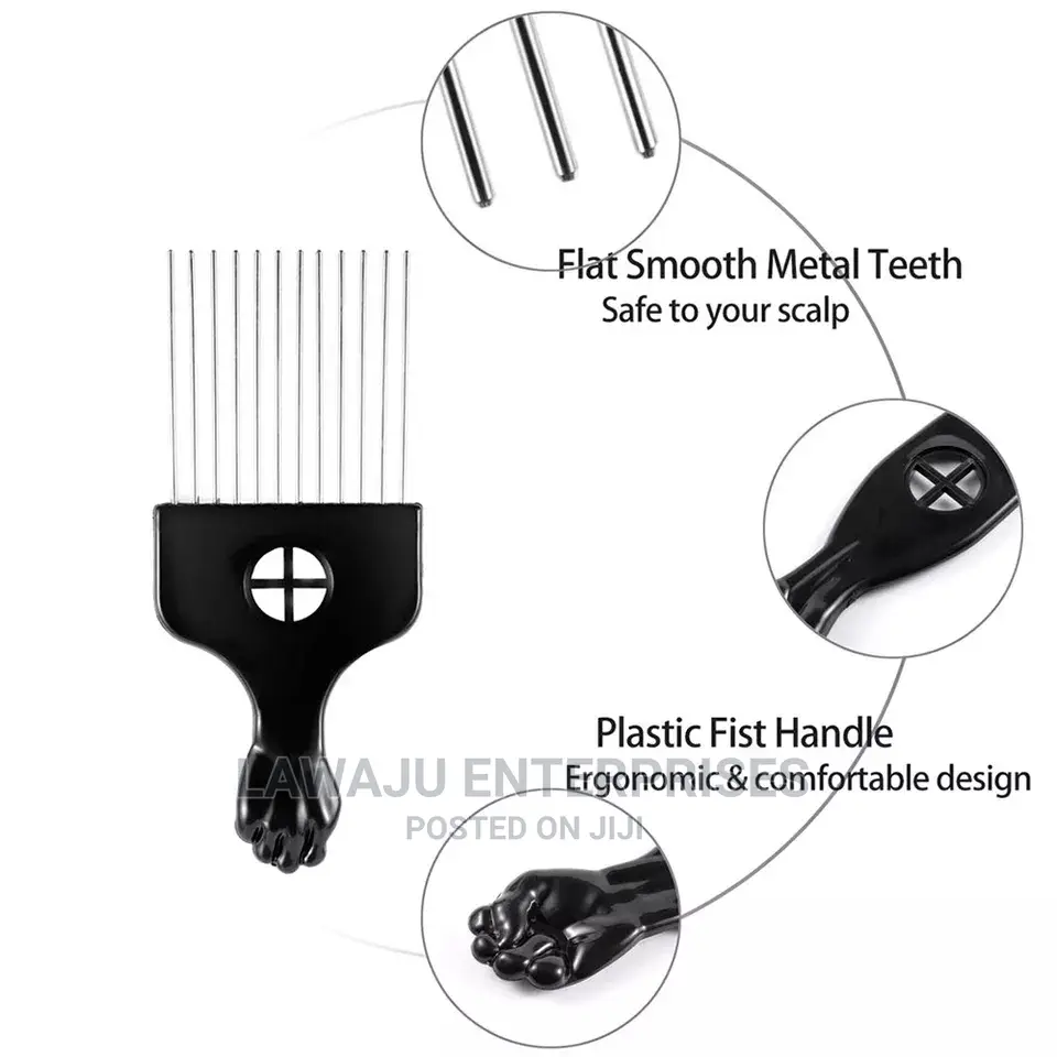 Afro Hair Fork Comb