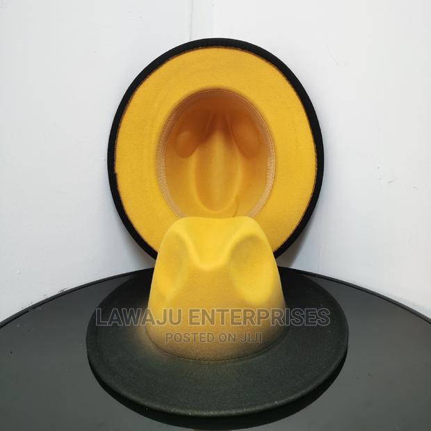 Two Toned Fedora Hat - main view