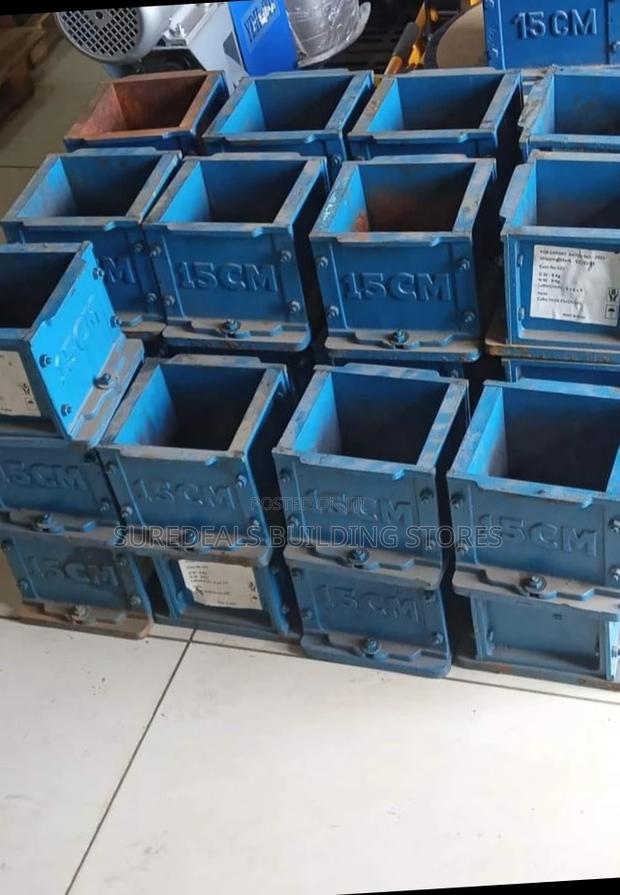 Cast Iron Concrete Testing Cube Moulds-150×150×150mm. - thumbnail 2