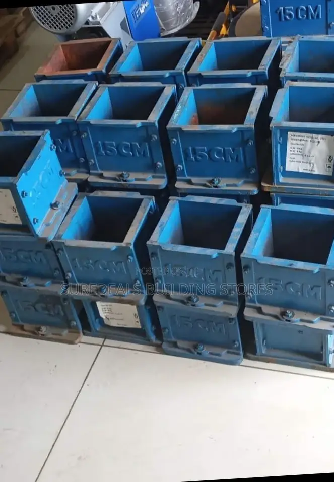 Cast Iron Concrete Testing Cube Moulds-150×150×150mm.