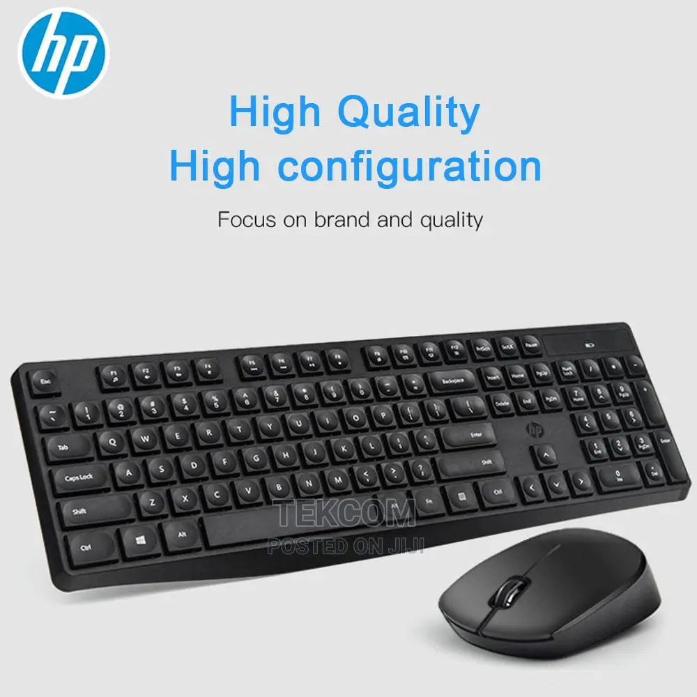 HP Wireless Keyboard and Mouse Combo CS10 Black - 6NY40PA