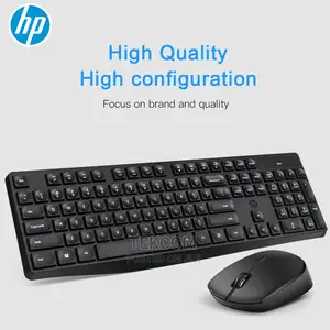 HP Wireless Keyboard and Mouse Combo CS10 Black - 6NY40PA