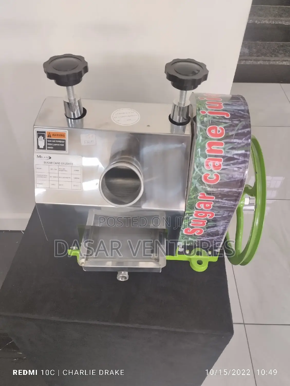 Sugar Cane Juicer