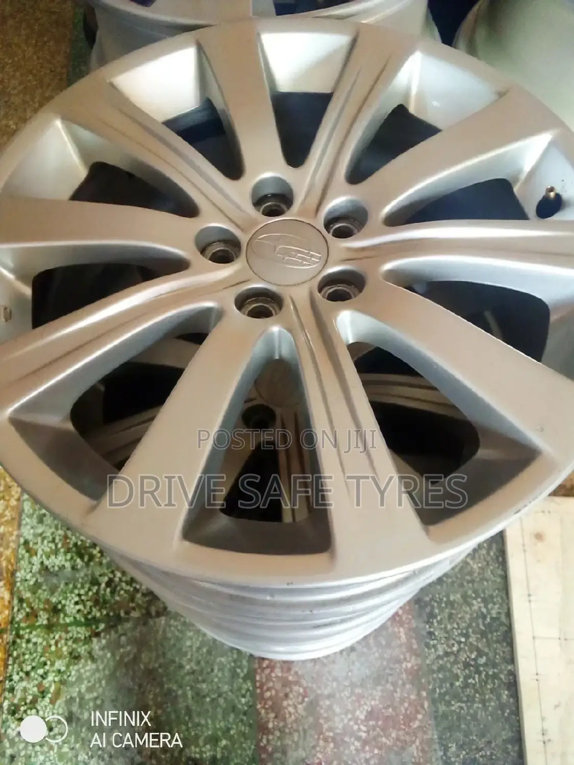 17 Inch Subaru Forester New Shape Original Rims Set Silver