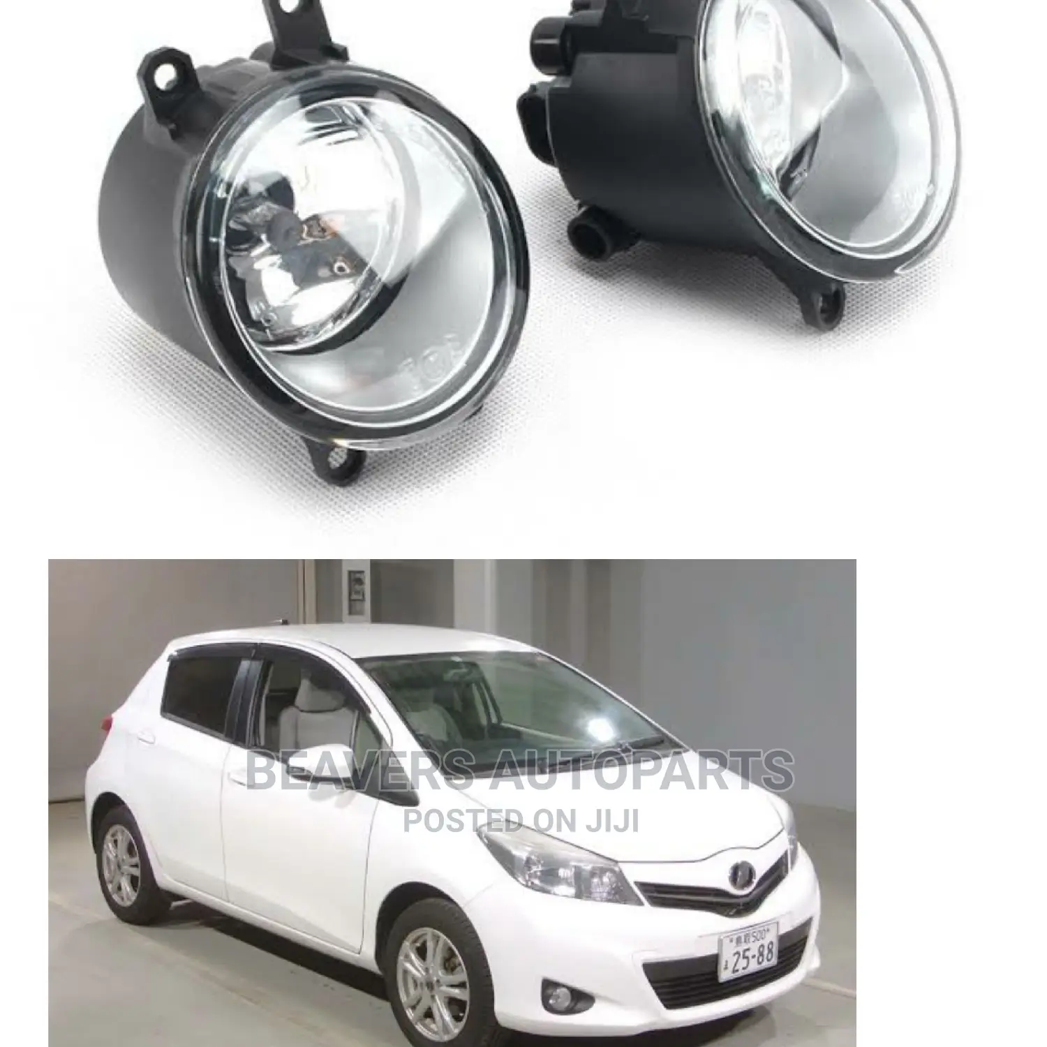 Vitz 2012 Fog Lights