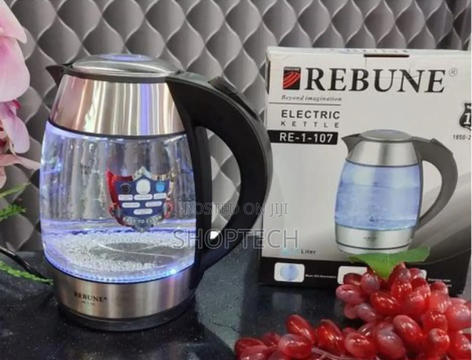 Rebune Glass Kettle.