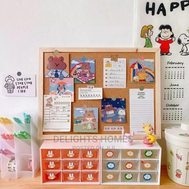 Wooden Wall Mounted Bulletin Board - thumbnail 2