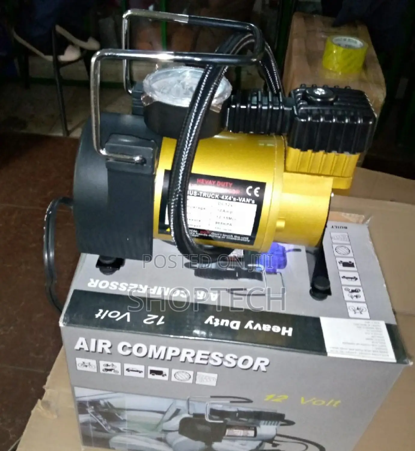 Single Cylinder Air Compressor.