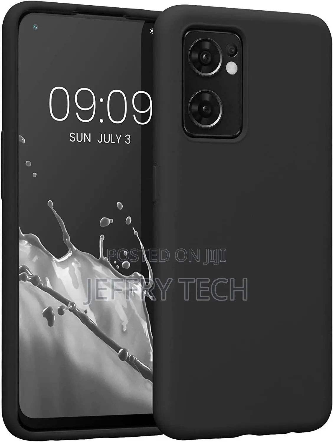 OPPO A57 4G Case Slim Black Shockproof Silicone TPU Gel Pho