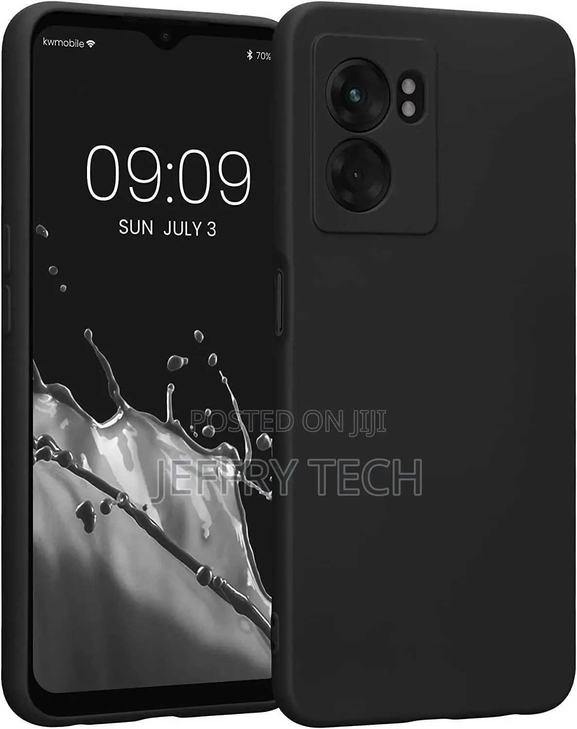 OPPO A57 4G Case Slim Black Shockproof Silicone TPU Gel Pho