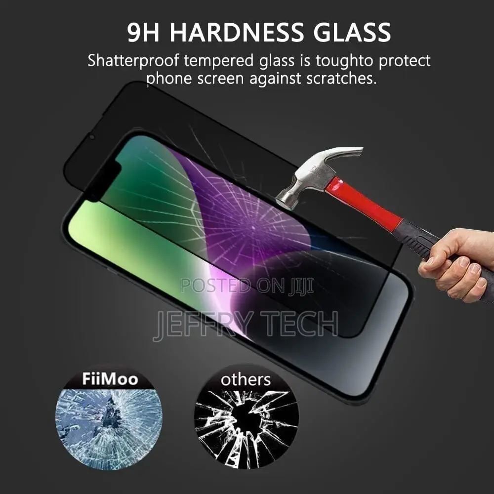 Privacy Tempered Glass Screen Protector iPhone 14 Pro Max