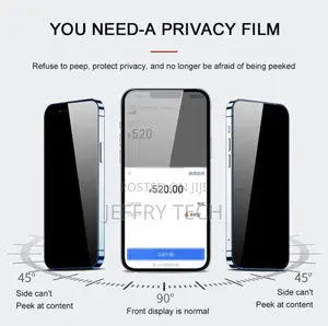 Privacy Tempered Glass Screen Protector for iPhone 14 Plus 1