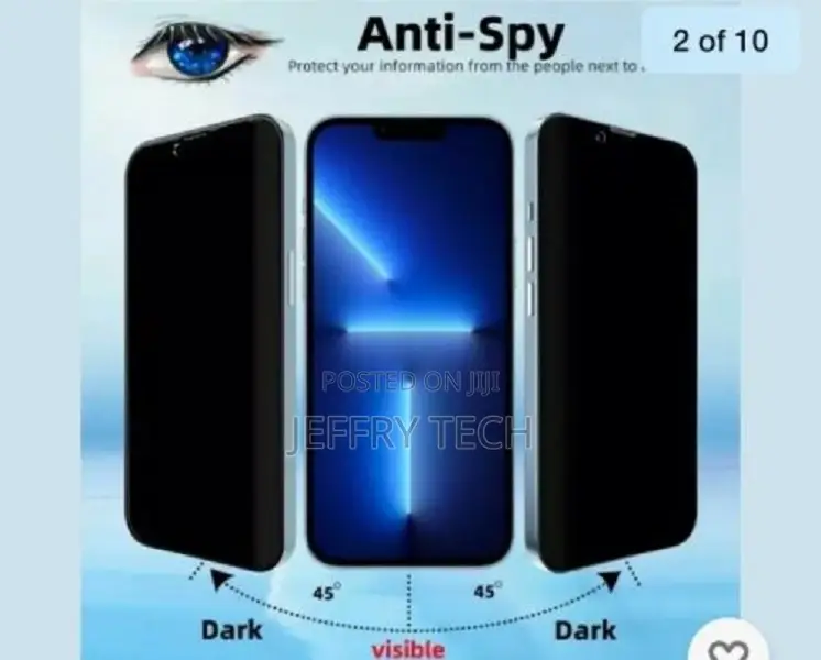 iPhone 14 Pro Max Privacy Anti-Spy Tempered Glass Screen Pro