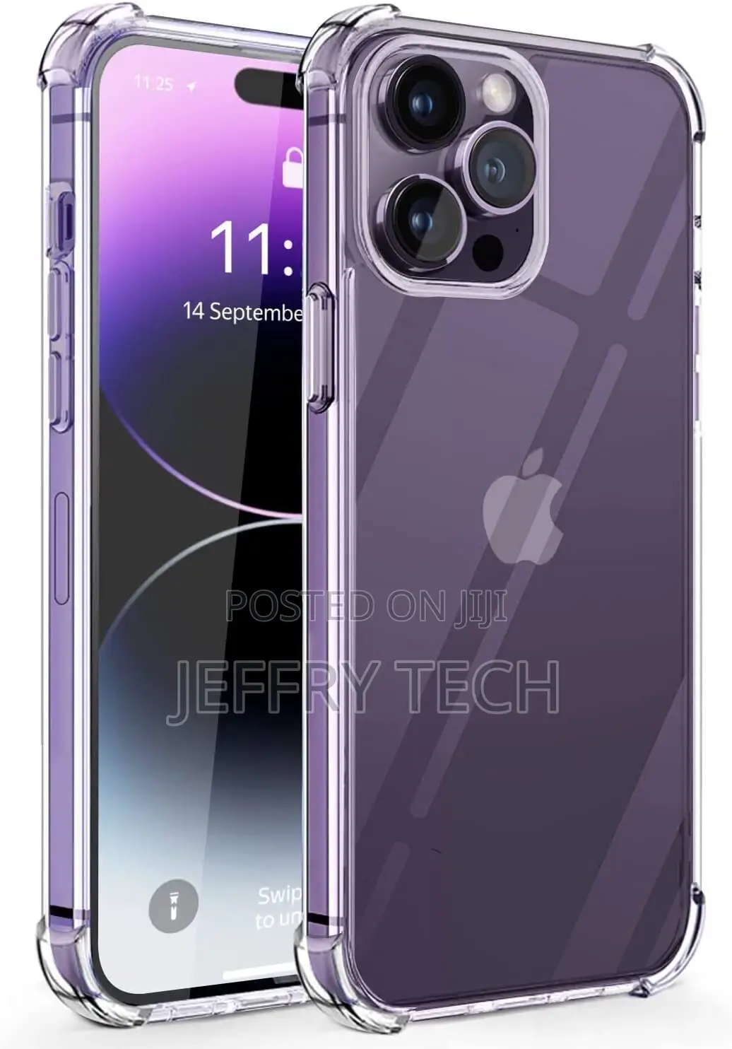 Case for iPhone 14 13 XR 11 12 Pro Max X 7 8 CLEAR Gel Shock