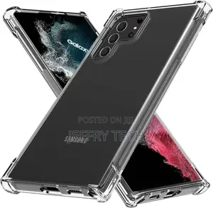 Samsung Galaxy S22 Plus Ultra Case, Slim Silicone Clear Gel