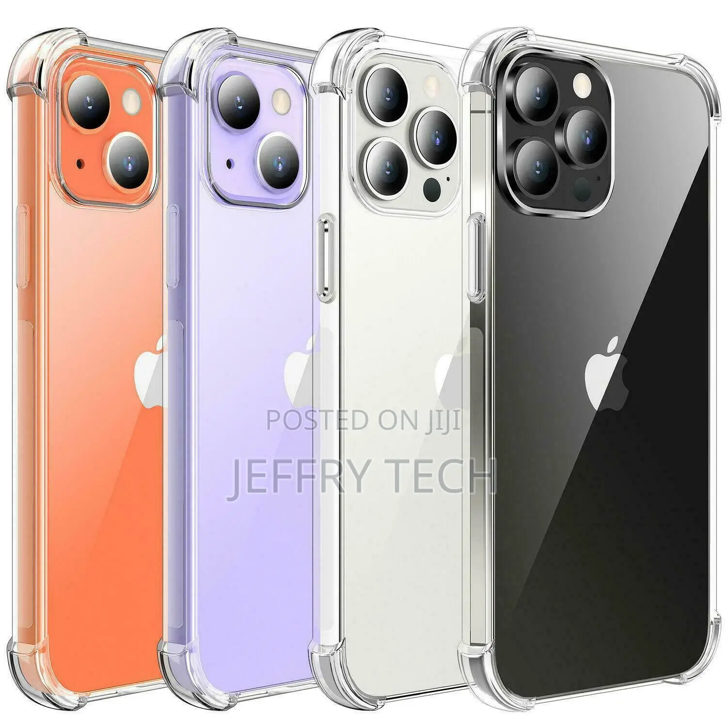Case for iPhone XR 13 11 12 Pro Max X 6 7 8 CLEAR TPU Gel Sh