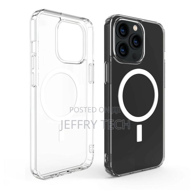 iPhone 12 13 14 Pro Max Clear Case Silicone With Magsafe Cha