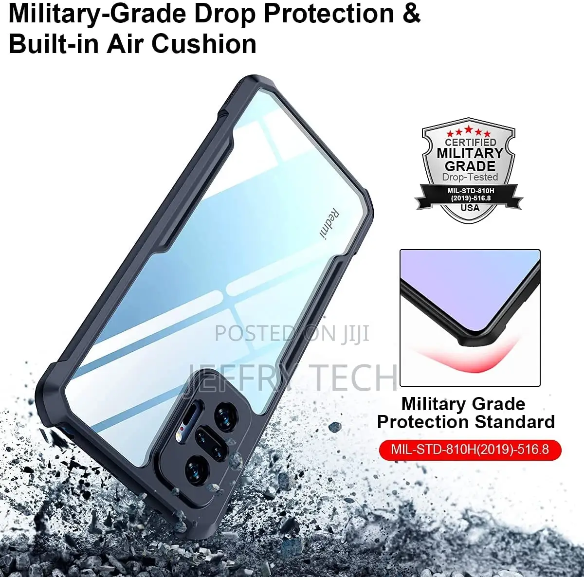 Xundd Back Cover Case for Redmi Note 10 Pro, Redmi Note 10 P
