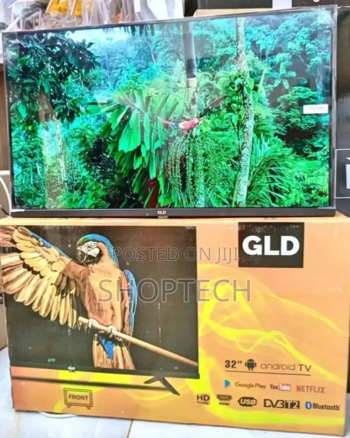 GLD Android 32" Smart TV With Bluetooth.