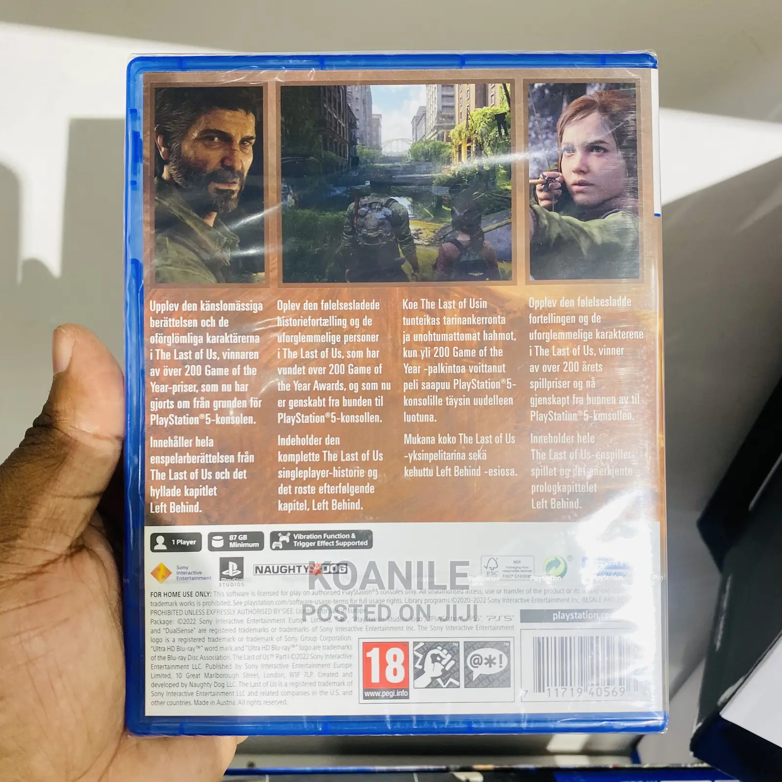 Ps5 the Last of Us Part 1 (New)