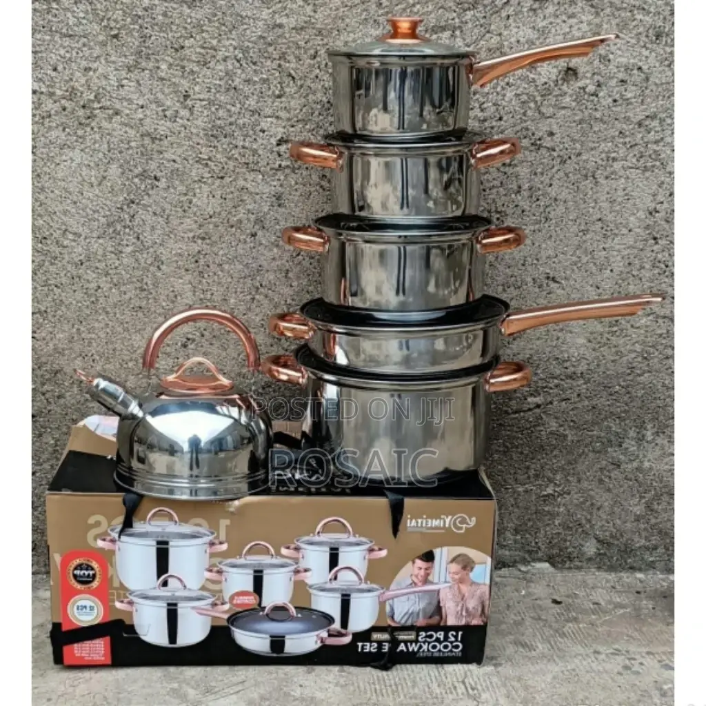 Yameitei 12 Pcs Cookware.
