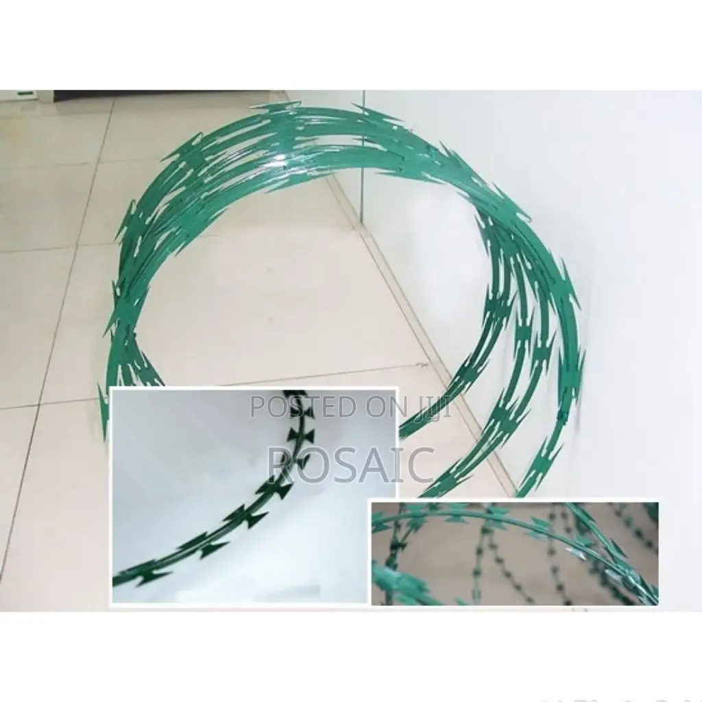 Green Razor Wire