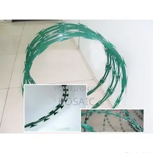 Green Razor Wire
