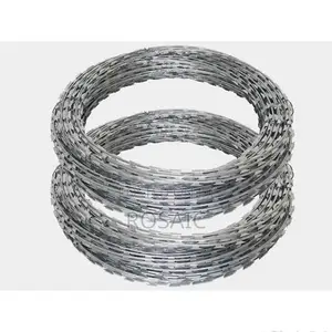 Galvanized Razor Wire