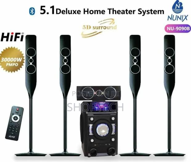 5.1 Deluxe Nunix 9090b Home Theater.