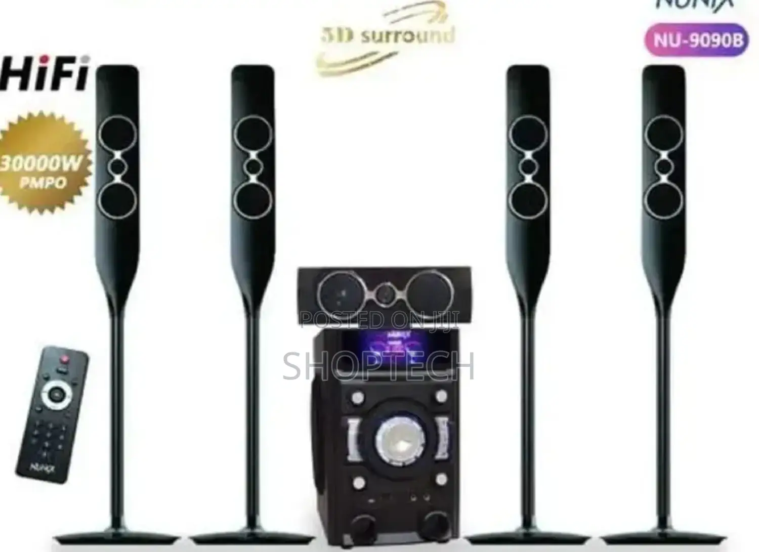 Nunix 9090b Home Theater Woofer