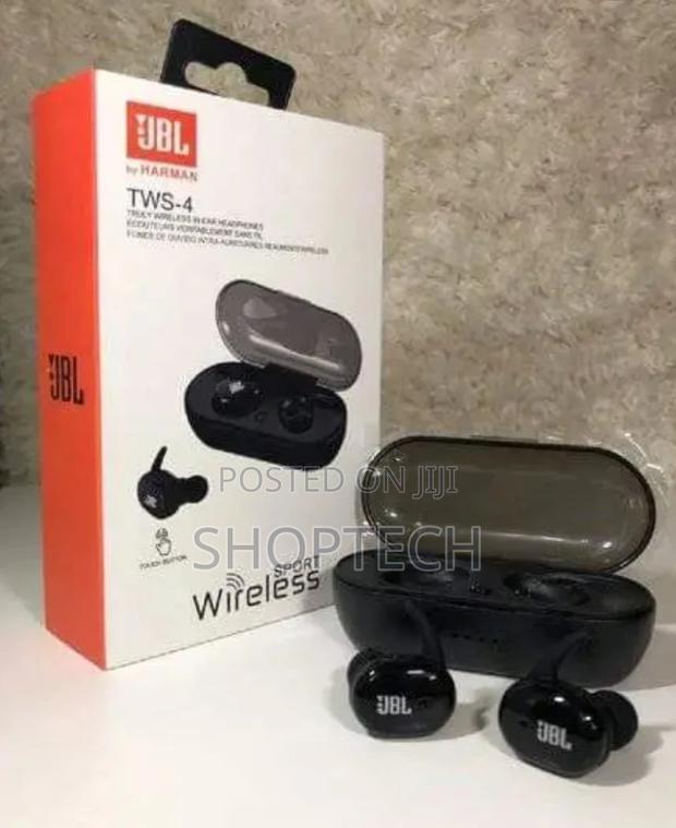 Black and White JBL Pods
