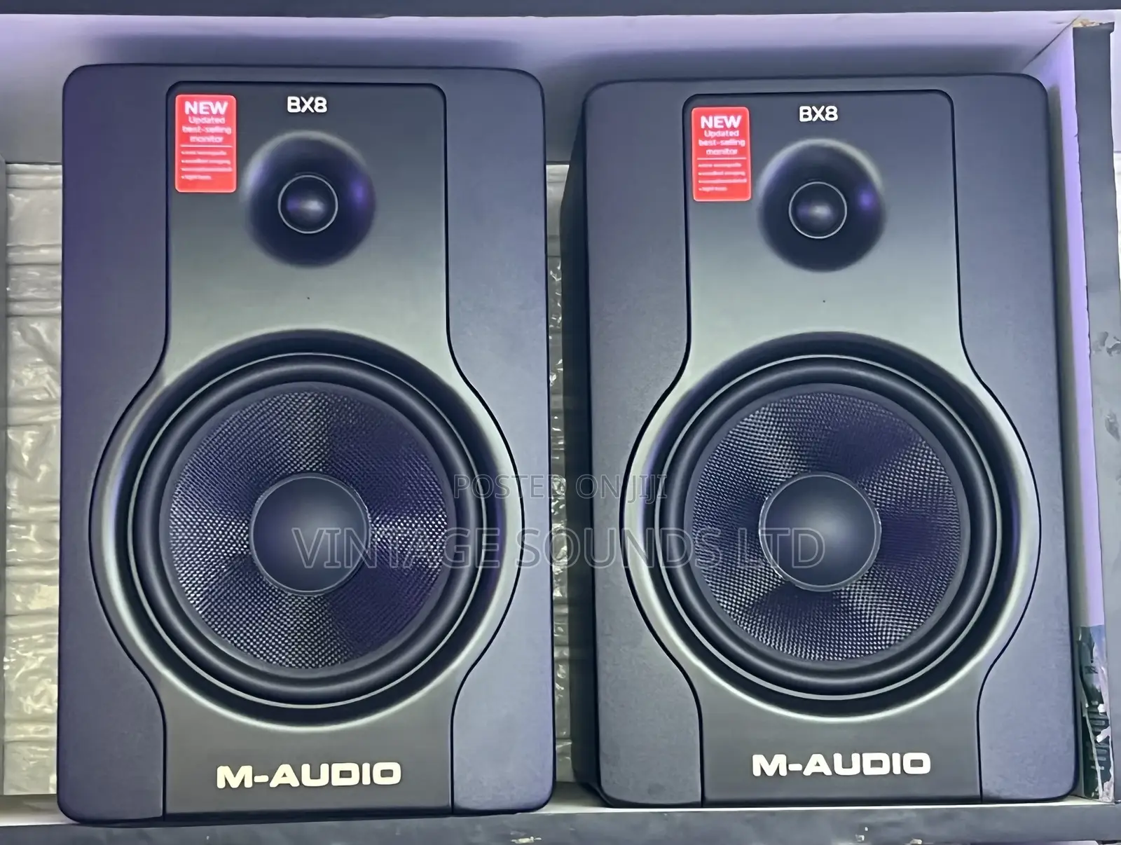 M Audio Bx8 D2 Studio Monitor Speakers (Pair )