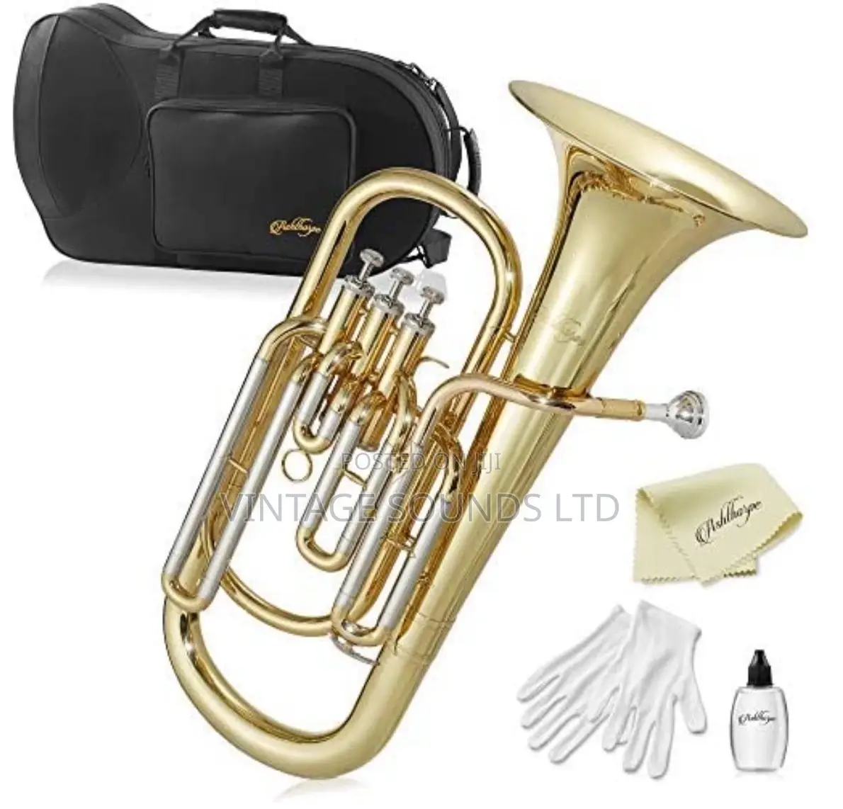 Bb Baritone With Stainless Piston