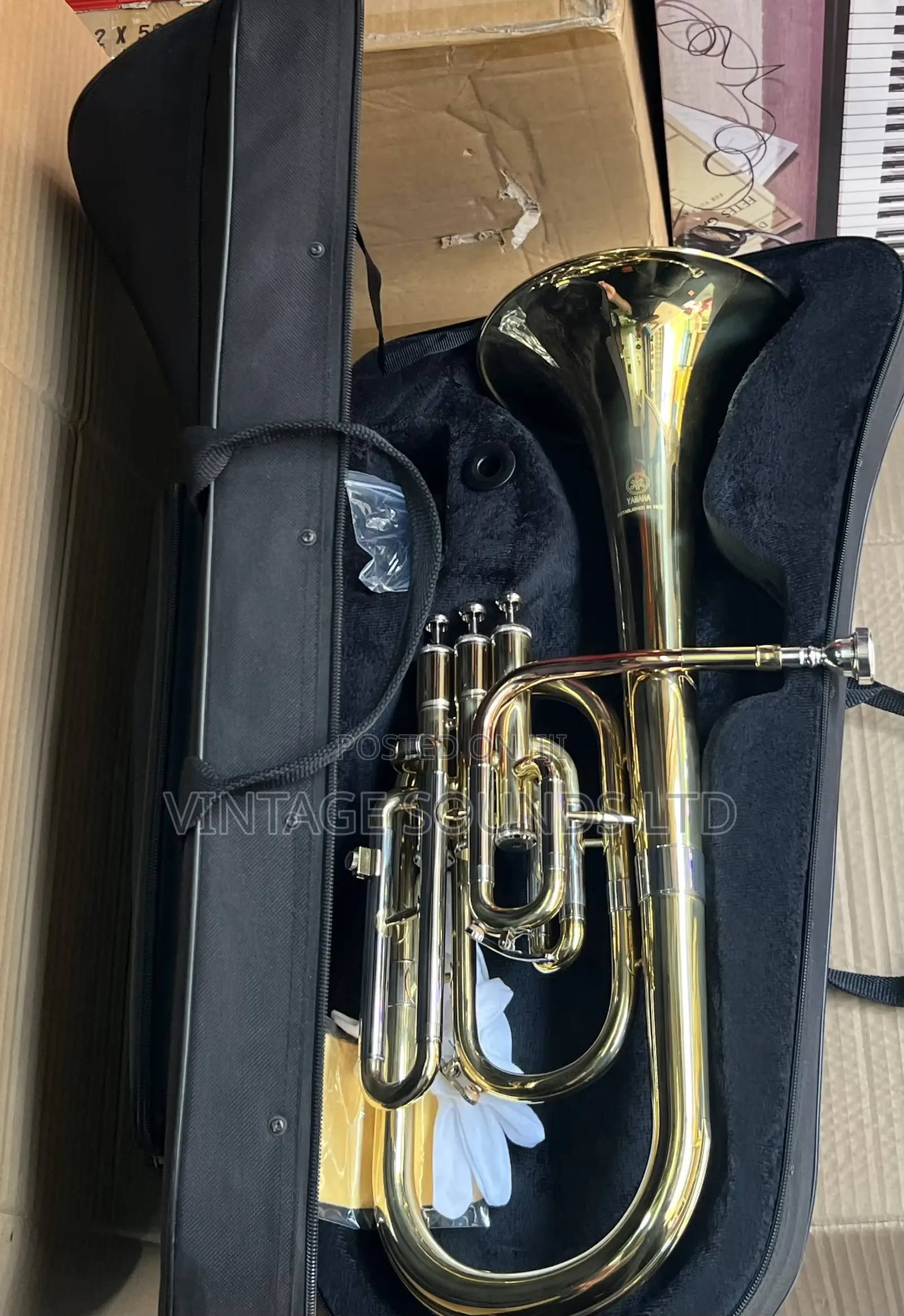 Bb Baritone With Stainless Piston
